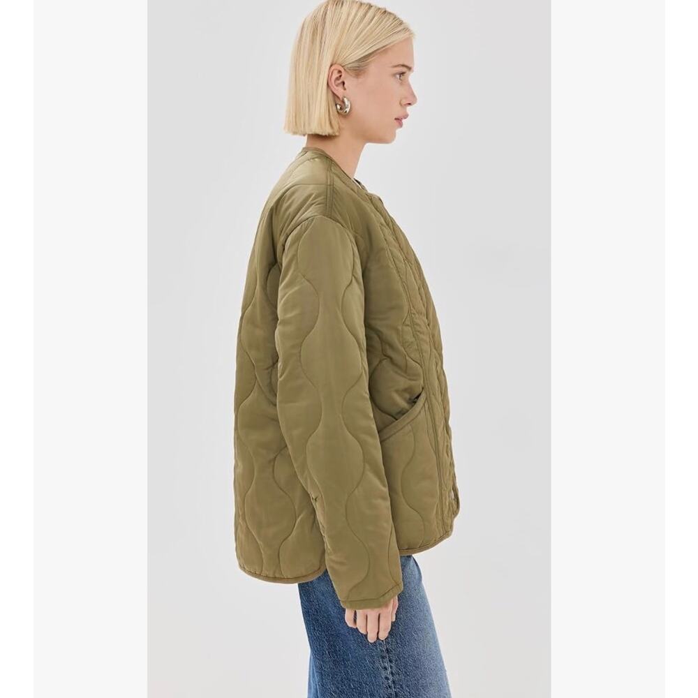 New pistola Elva puffer jacket admiral green sz large - Picture 4 of 8